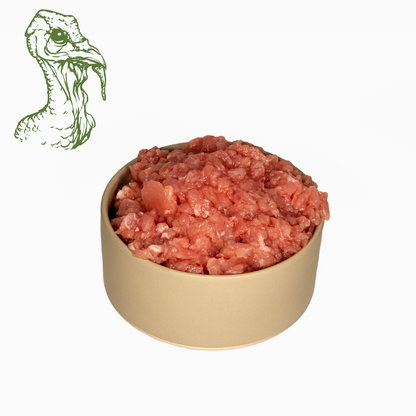 Putenfleisch, roh gewolft (500g)